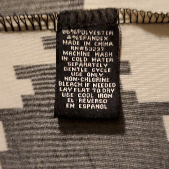 💙 Mlle Gabrielle beautiful print dress. Size 3X - Picture 4 of 6